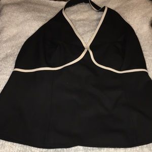 Black & White Halter